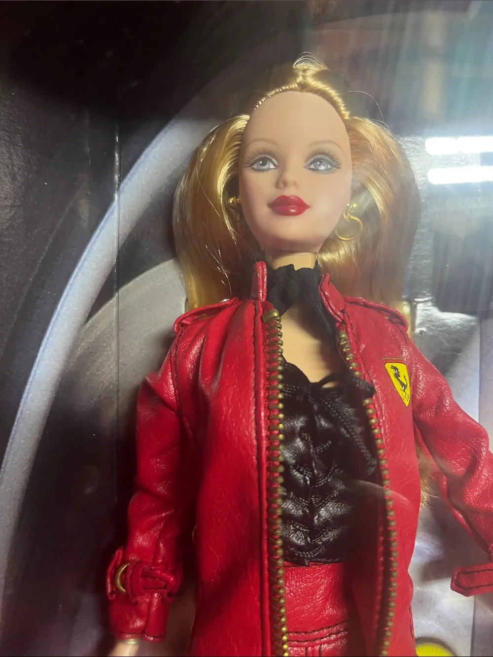 Ferrari Barbie Collectible Doll in Red - Official Brand Collaboration